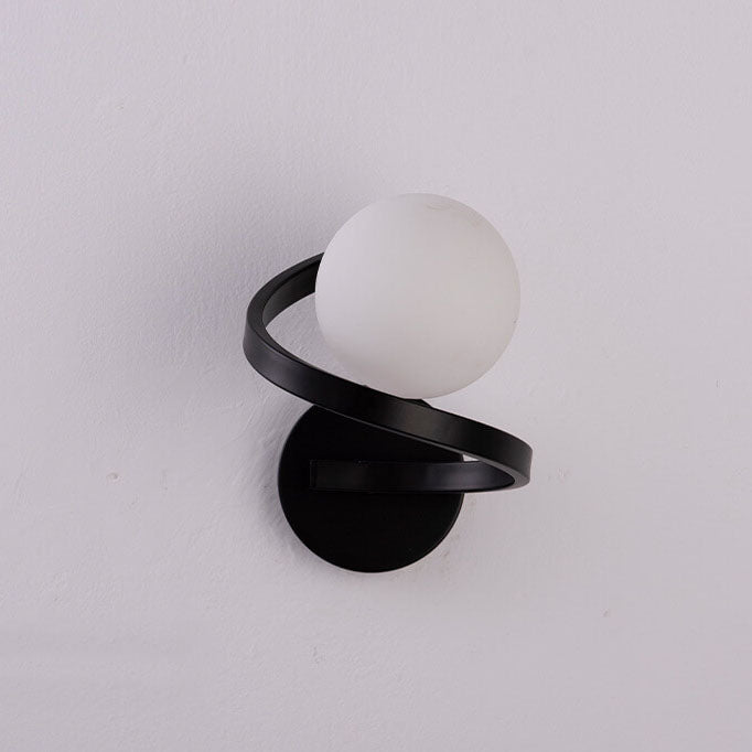 Moderne Schwarze Wandleuchte aus Eisen – Minimalistische LED Wandlampe für Stilvolle Beleuchtung-5