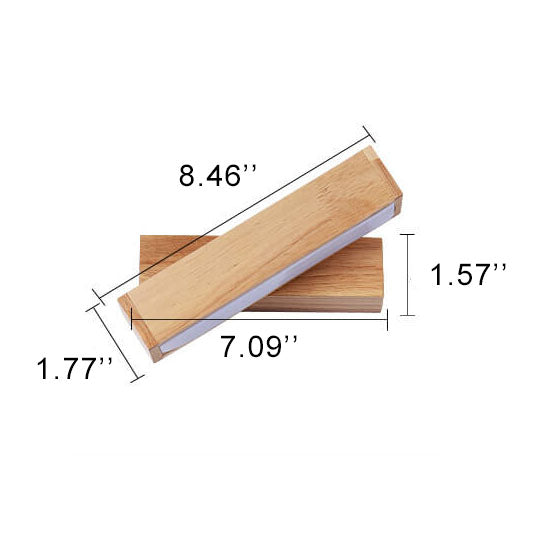 EcoWood - Schwenkbare LED-Wandleuchte aus Holz mit modernem Design