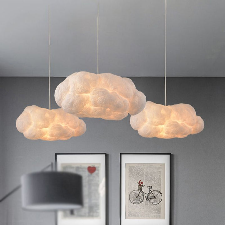 Wolkenleuchten – Sanfte und elegante Deckenlampe für das Schlafzimmer