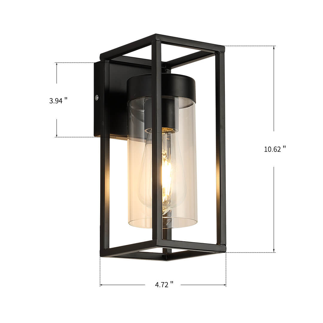 Strahlendes Zuhause - Moderne Glas-Wandleuchte GlasGlow