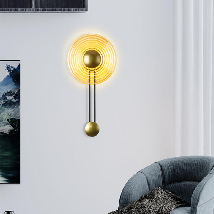 LuxLight - Moderne LED-Wandleuchte mit rundem Design