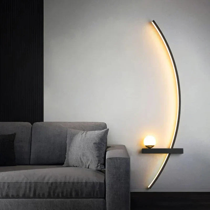 Lumosphere Glow - Elegante LED-Wandleuchte