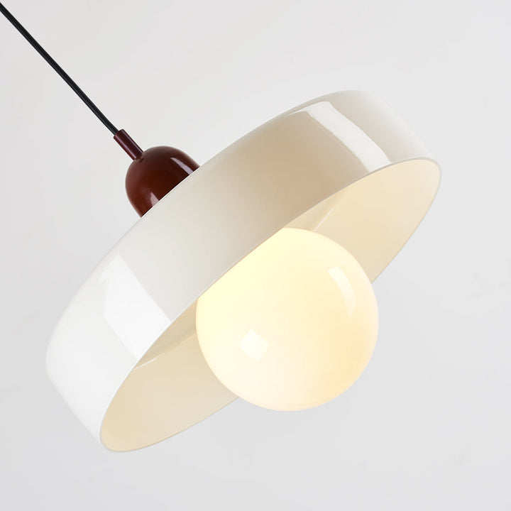 Lumiball - Pendelleuchte mit leuchtenden Kugeln im Morandi-Stil