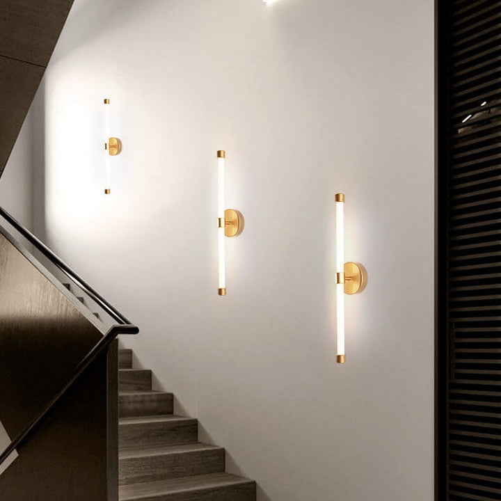 Lumiglo - Moderne minimalistische LED-Wandleuchte aus Acryl in Röhrenform