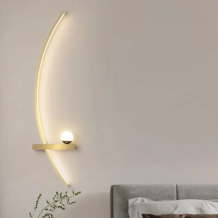 Lumosphere Glow - Elegante LED-Wandleuchte