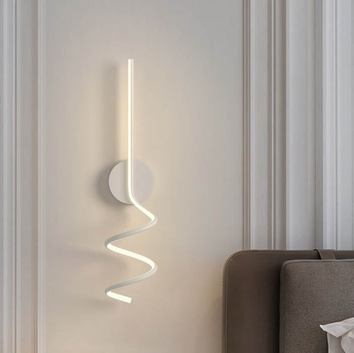 LumiArc - Minimalistische LED-Wandleuchte mit kreativem Arcs Lines Design