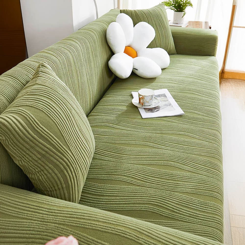 Variant image for Jacquard Stretch Sofabezug für Haustierfreunde - Weich, Strapazierfähig, Maschinenwaschbar, Für Alle Sofa Größen-1