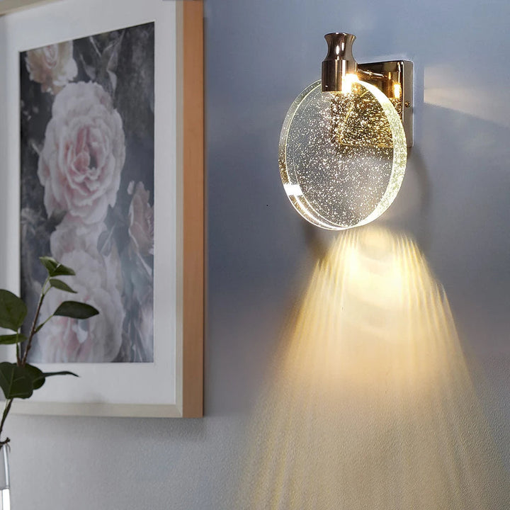 LuxeKreis - Moderne LED-Wandlampe mit elegantem Design