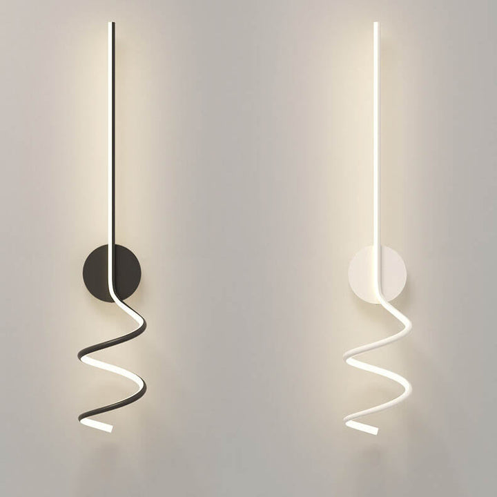 LumiArc - Minimalistische LED-Wandleuchte mit kreativem Arcs Lines Design