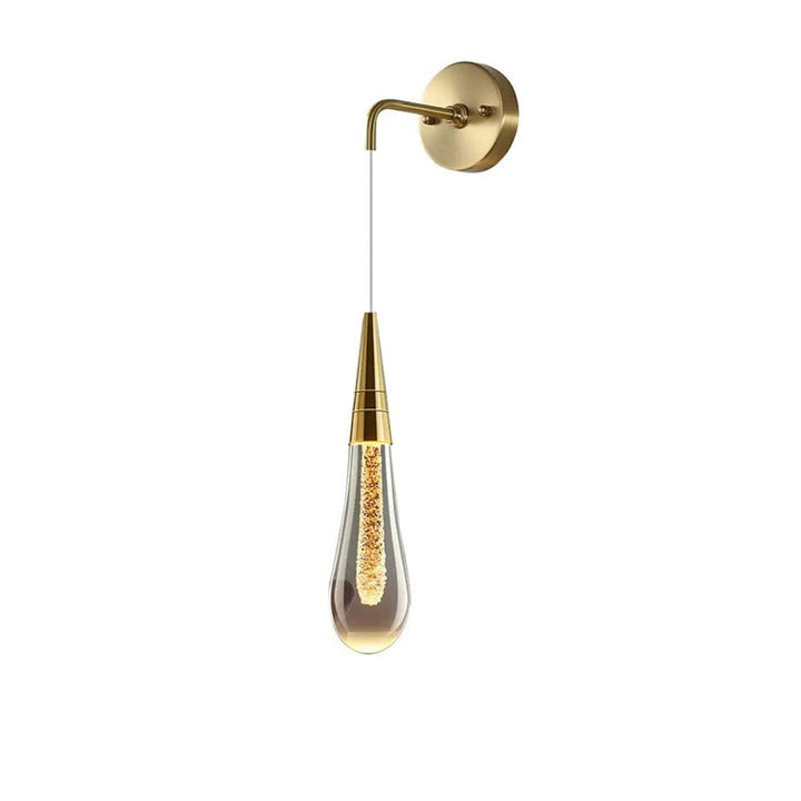 Elegante Wandlampe LuxeDrop mit Tropfendesign