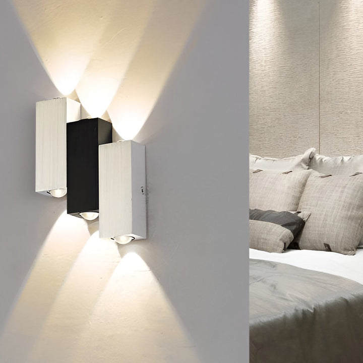 LumiLuxe - Moderne LED-Wandlamp mit doppelseitiger Beleuchtung