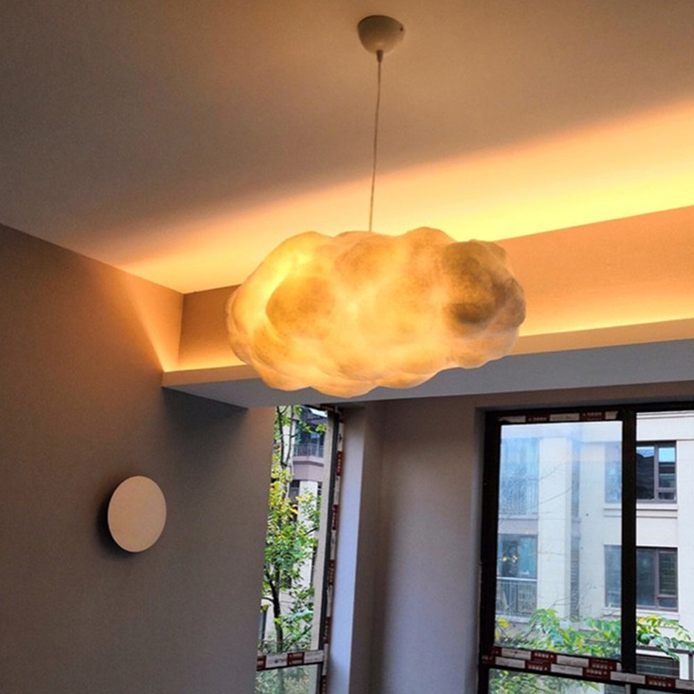 Wolkenleuchten – Sanfte und elegante Deckenlampe für das Schlafzimmer