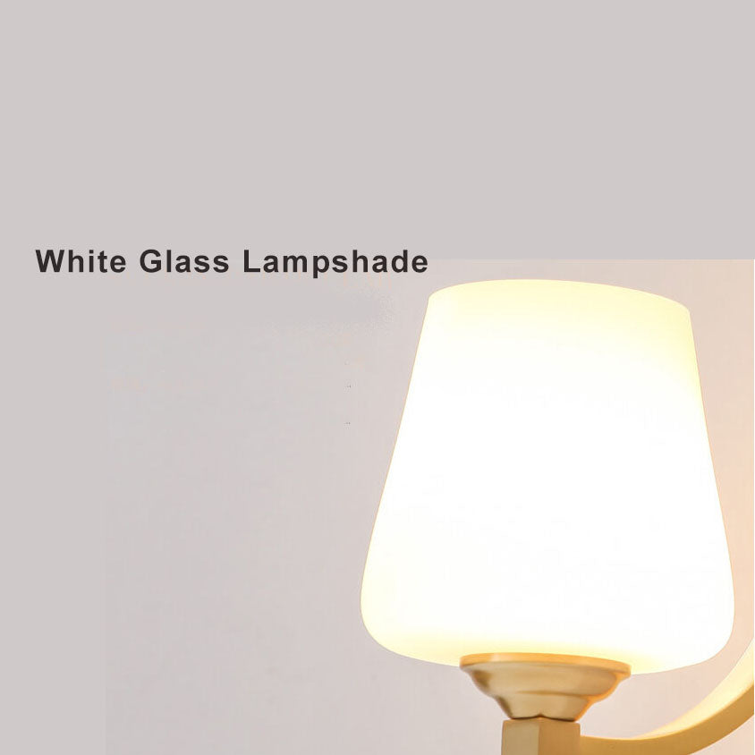 Elegante GlasWand - Zeitlose Wandlampe mit zylindrischem Glasschirm