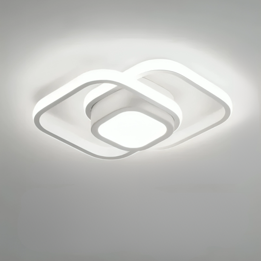 TwinRings – Elegante LED-Deckenleuchte