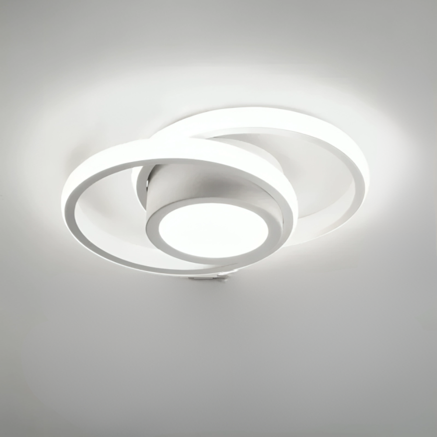 TwinRings – Elegante LED-Deckenleuchte