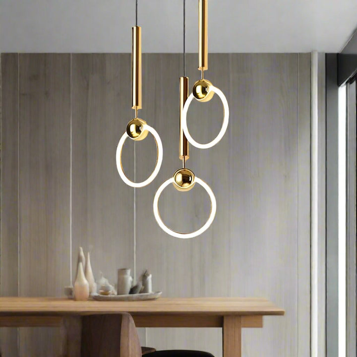 Elegante nordische LED-Hängelampe mit minimalistischem Design