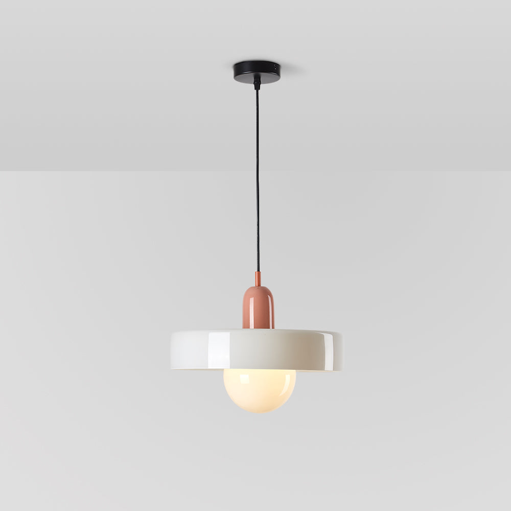 Lumiball - Pendelleuchte mit leuchtenden Kugeln im Morandi-Stil