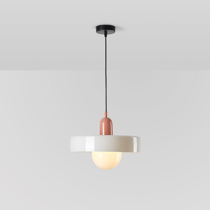 Lumiball - Pendelleuchte mit leuchtenden Kugeln im Morandi-Stil