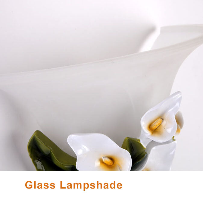 FloraLicht - Wandlampe mit Blumenstrauch-Design und LED-Beleuchtung