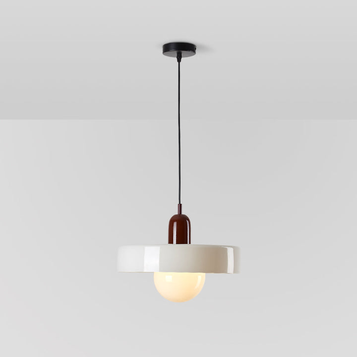 Lumiball - Pendelleuchte mit leuchtenden Kugeln im Morandi-Stil