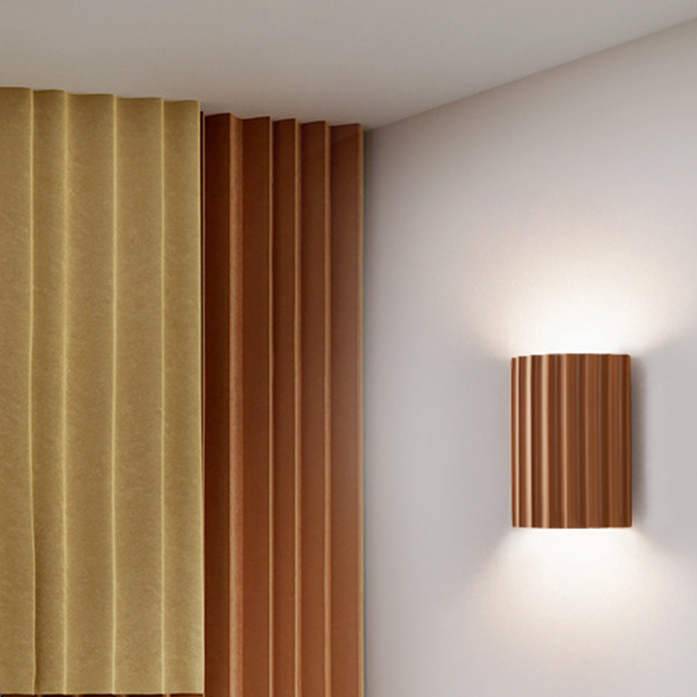 Luminara Curve - Elegante Halbrunde Wandbeleuchtung