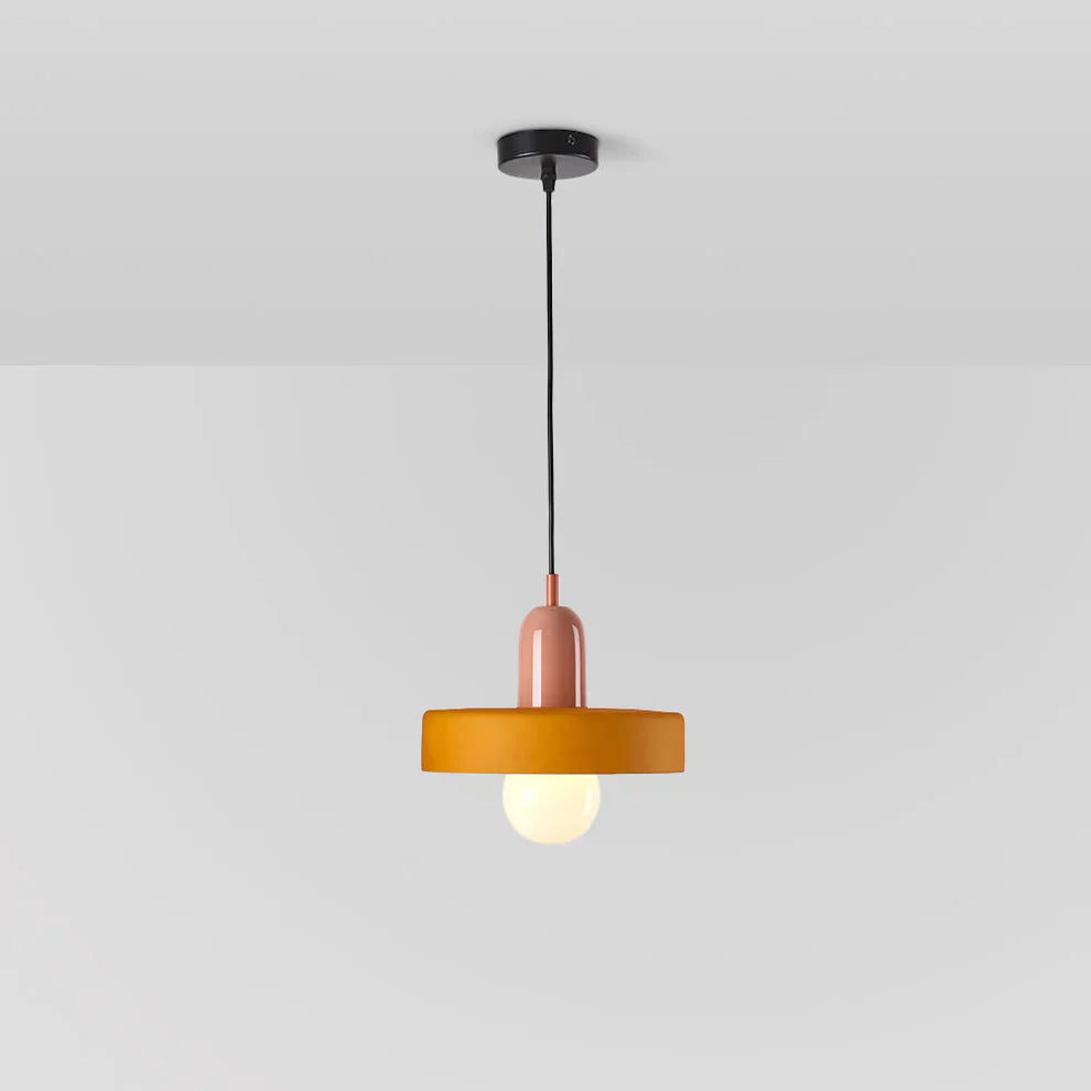 Lumiball - Pendelleuchte mit leuchtenden Kugeln im Morandi-Stil