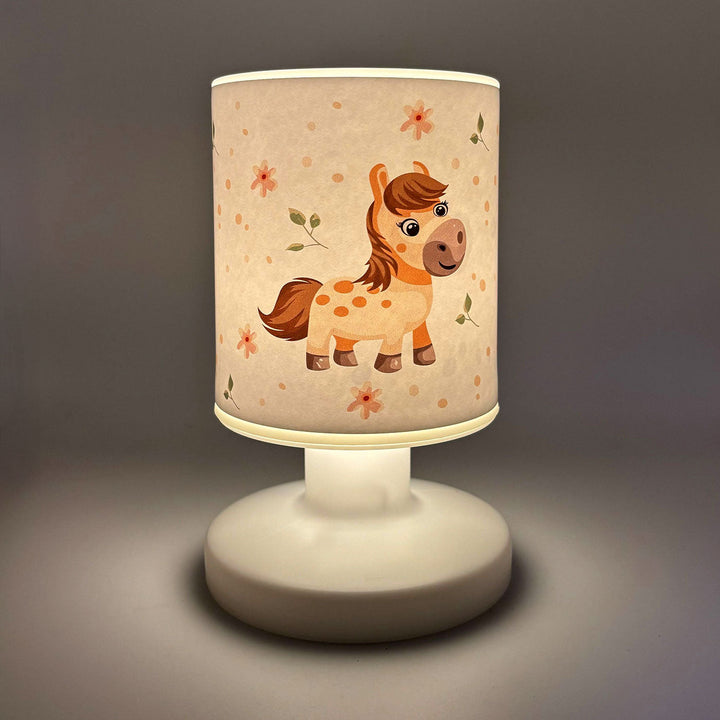 Akku Tischleuchte Kabellos mit Warmweißem Licht - LED Leuchte für Innen und Außen, 20,5 cm Höhe, USB Aufladung 1