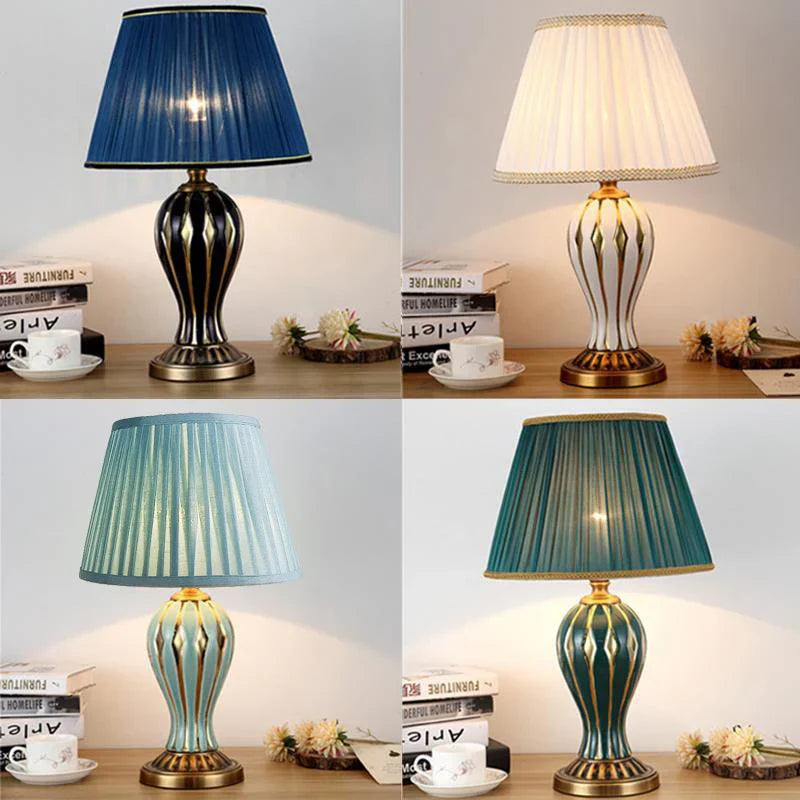 AmericanaGlow - Vintage Schreibtischlampe für stilvolle Beleuchtung