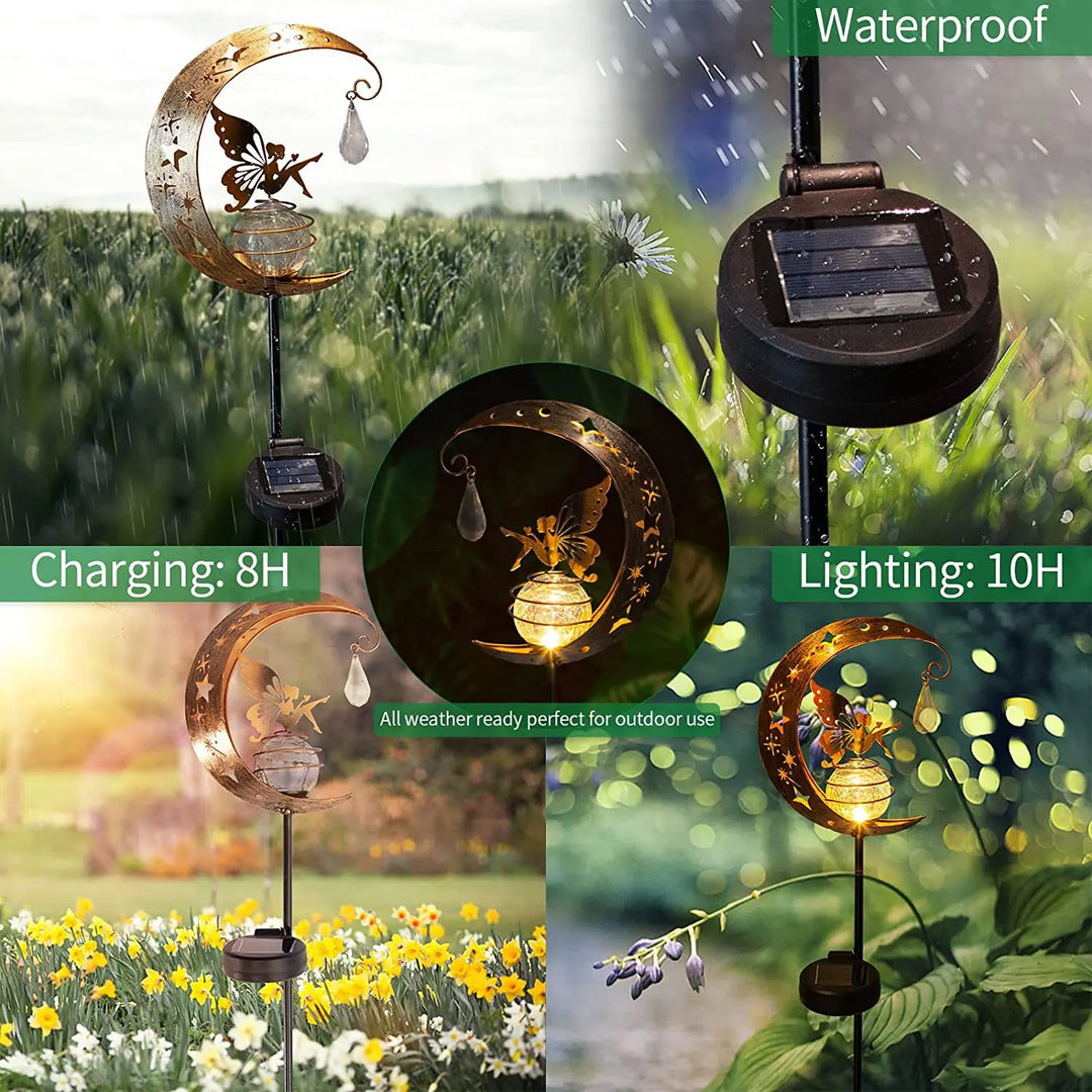 Märchenhaft – Solar-Kriechlampe für eine zauberhafte Gartenatmosphäre