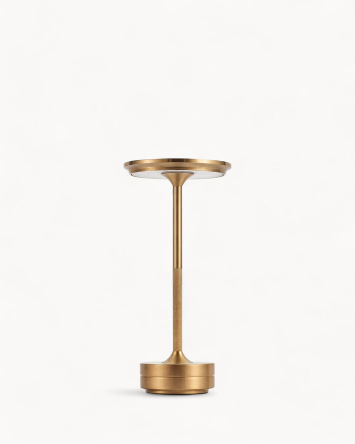 Kabellose Tischlampe aus Metall mit Dimmfunktion und USB-Aufladung - Elegante Tischleuchte für modernes Wohnen-1
