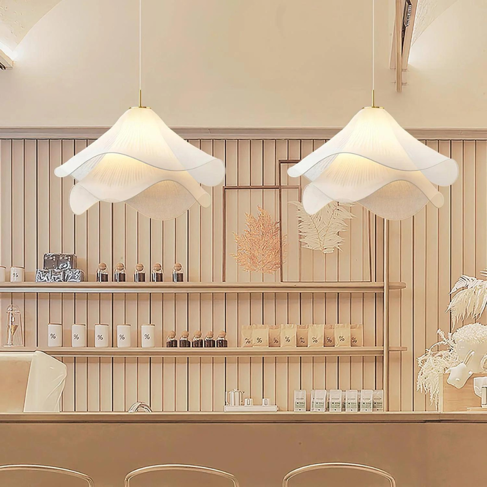 Boho Chic Deckenleuchte mit Dimmbarer LED-Beleuchtung - Warmes Licht im Japanischen Stil 1