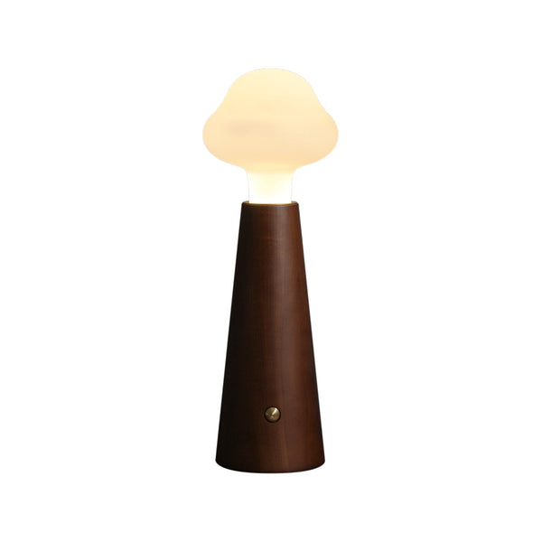 Variant image for Moderne Holzlampe mit LED-Beleuchtung - 42 cm Hoch, Elegantes Design für Wohn- und Arbeitsräume-2