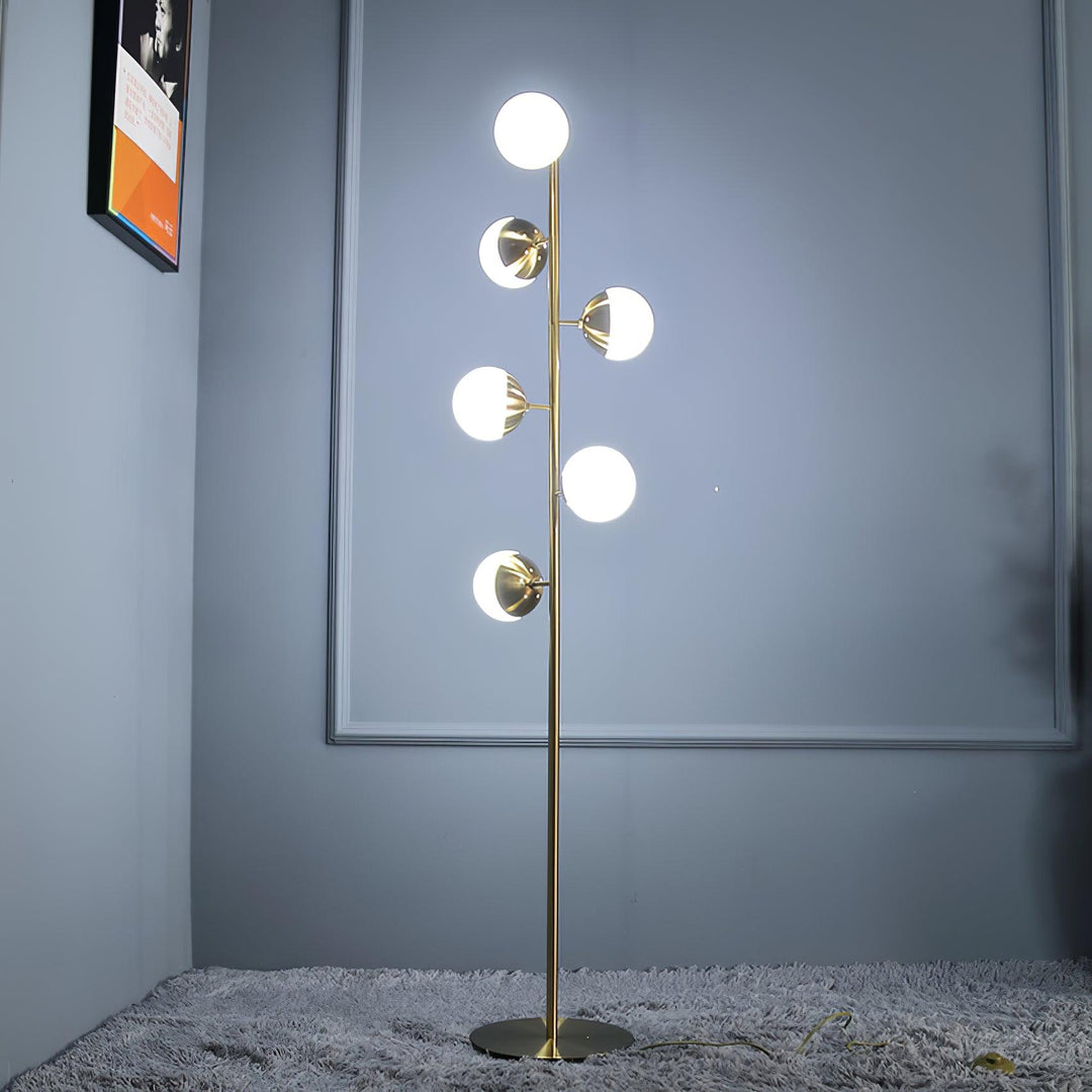 DopplerGlow – Elegante LED Baumlampe