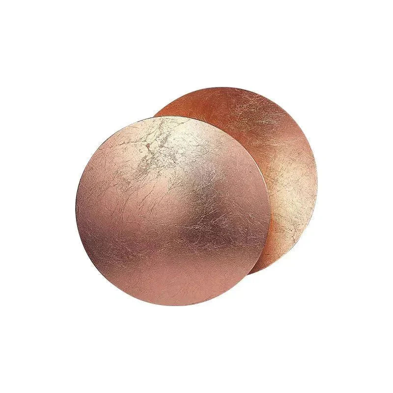 Elegante LED Wandleuchte Innen mit Einzigartigem Lichtspiel - Minimalistisches Design aus Aluminium und Acrylglas, Durchmesser 30 cm 7