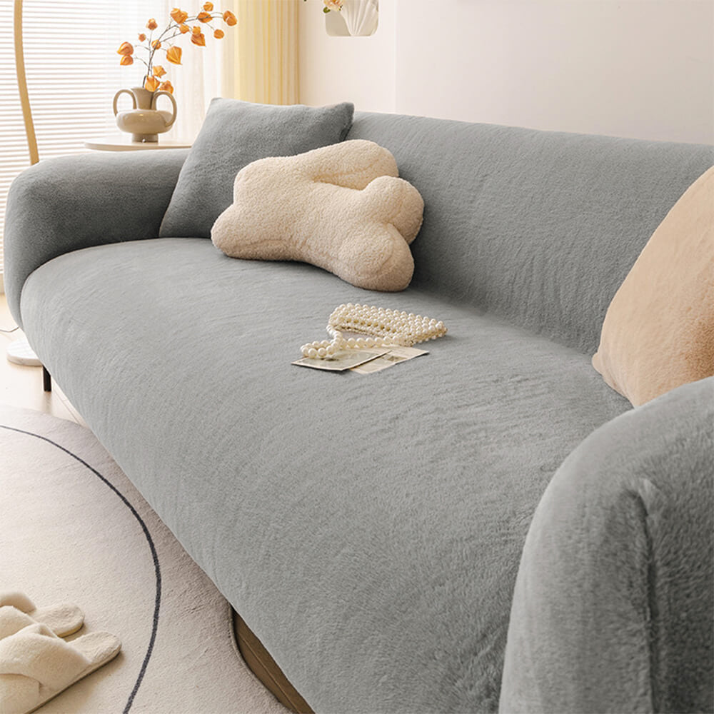 Variant image for Ultra-weiche Plüsch Sofaabdeckung für 1- bis 4-Sitzer - Hautfreundlich, Rutschfest und Maschinenwaschbar-11
