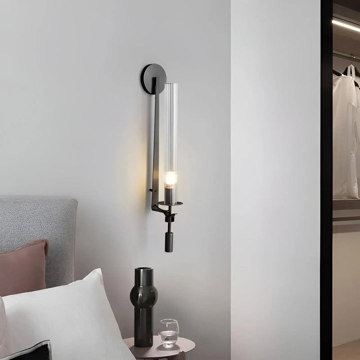 Variant image for Retro LED Wandleuchte in Gold - Energieeffiziente Wandlampe für Elegante Räume, Vintage Design, Einladende Beleuchtung-2