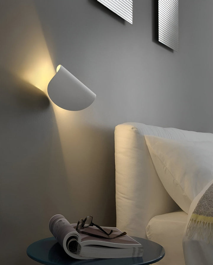 Moderne Wandleuchte Schwarz mit Drehfunktion - Dimmbar und Akku-Betriebene LED Wandlampe für Innenräume-6