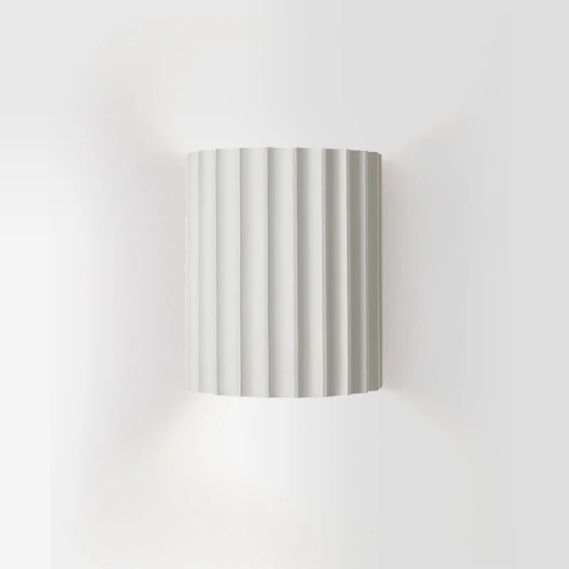 Variant image for Moderne LED Wandleuchte in Schwarz aus Harz - Künstlerische Wandlampe für Innenräume, Energieeffiziente Beleuchtung-2