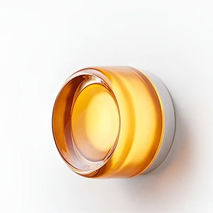 Variant image for Moderne LED Wandleuchte aus Eisen und Glas - Elegante Wandlampe für Wohnzimmer, Schlafzimmer und Flur-3