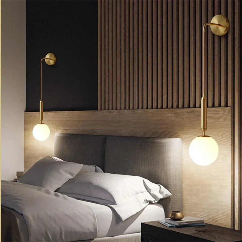 Elegante LED Wandleuchte aus Glas, 20x20 cm, Modernes Design für Stilvolle Innenbeleuchtung-3