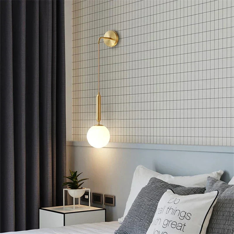 Elegante LED Wandleuchte aus Glas, 20x20 cm, Modernes Design für Stilvolle Innenbeleuchtung-1