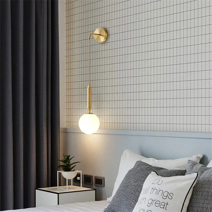 Elegante LED Wandleuchte aus Glas, 20x20 cm, Modernes Design für Stilvolle Innenbeleuchtung-1