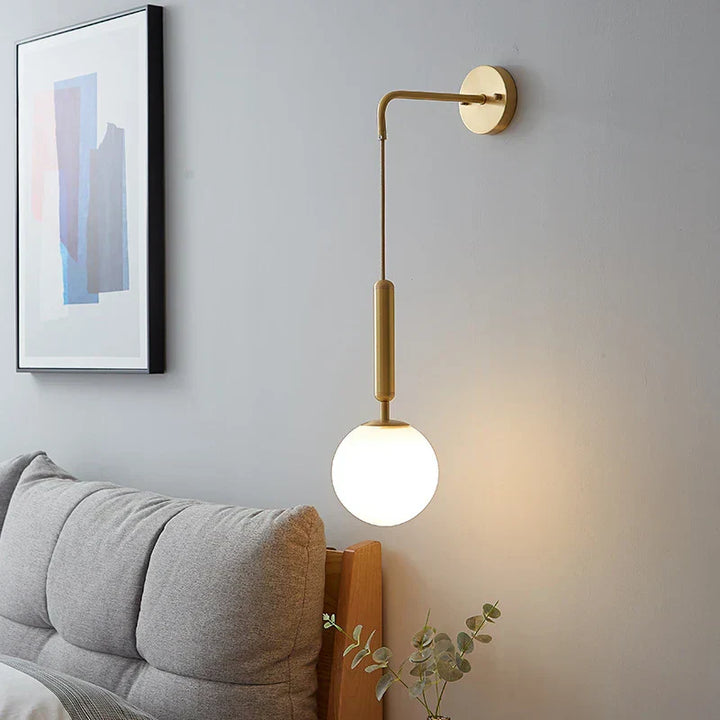 Elegante LED Wandleuchte aus Glas, 20x20 cm, Modernes Design für Stilvolle Innenbeleuchtung-5