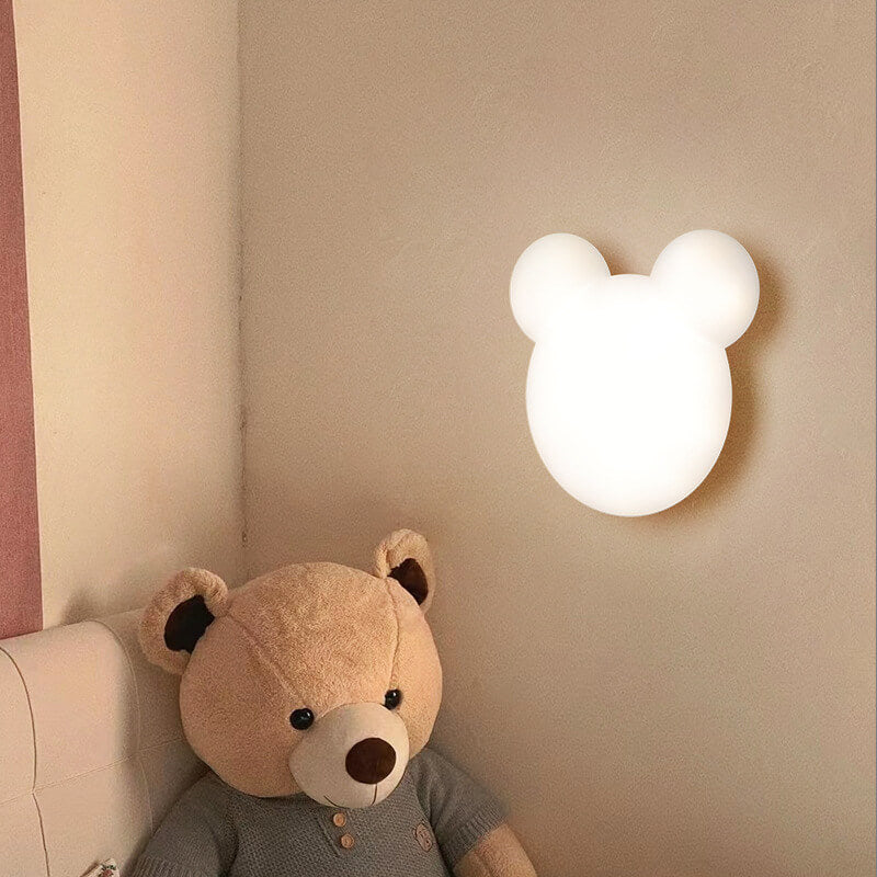 LED Wandlampe Bärendesign für Kinderzimmer - Energieeffiziente Wandleuchte Innen, 25 cm, Sanftes Licht für Entspannung-3