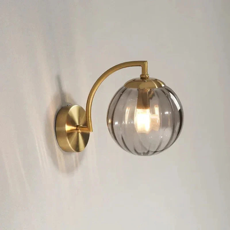 Variant image for Moderne LED Wandleuchte aus Glas für Wohnzimmer und Schlafzimmer - Elegantes Design, Warmweiß und Kaltweiß, Wandlampe E14-5