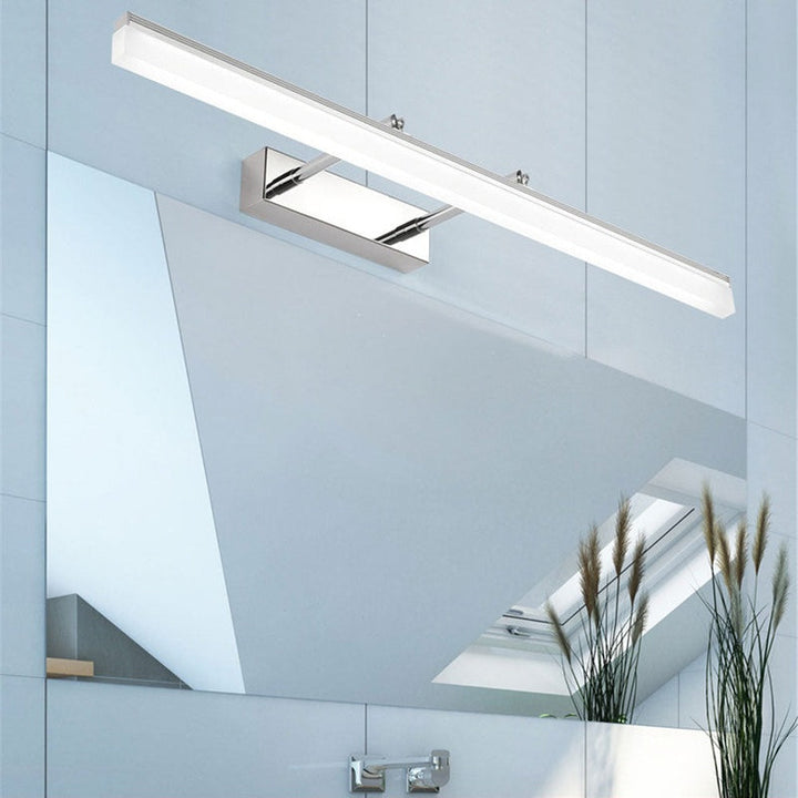 Wasserdichte LED Wandleuchte 14W für Badezimmer - Modernes Design mit IP65 Schutz, Silber und Gold, Einfach zu Montieren-6