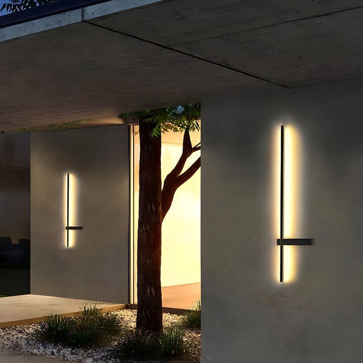 Wetterfeste Dimmable Wandleuchte Schwarz für Außenbereiche - Modern LED Wandleuchte mit IP65 Schutzklasse-6