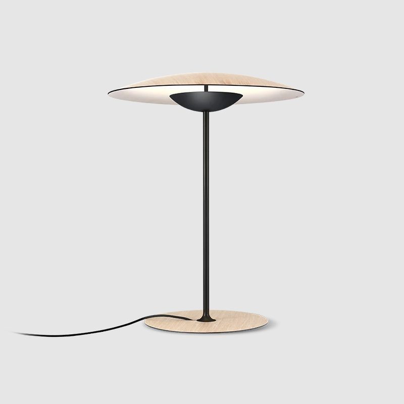 Moderne LED-Tischlampe aus Metall mit Druckknopfschalter und 3 Farbtemperaturen für stilvolles Ambiente-1