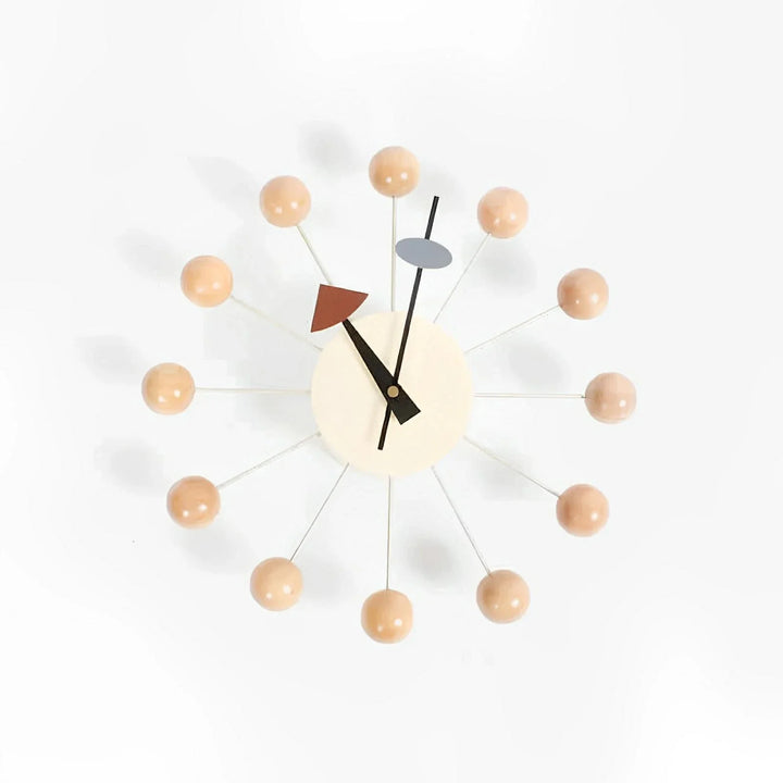 Variant image for Stilvolle Sunburst Wanduhr Modern aus PVC mit Stiller Quarzbewegung - 32 cm Durchmesser für Wohnzimmer und Schlafzimmer-8