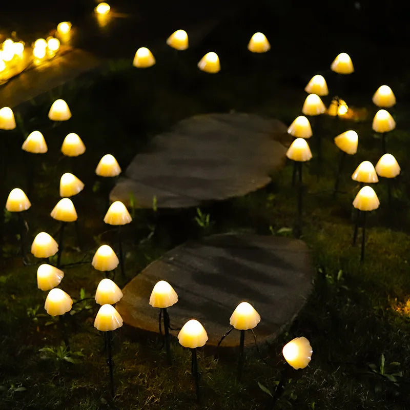 VerzauberteKappen - Zauberhafte Pilz-Lichterkette für den Garten